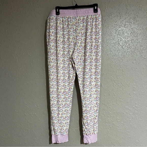 Little Sleepies Pastel Rainbows Womens Pajama Set Size XL - Picture 5 of 6